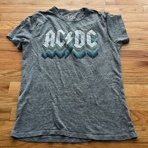 CHASER AC/DC vintage wash shirt size large